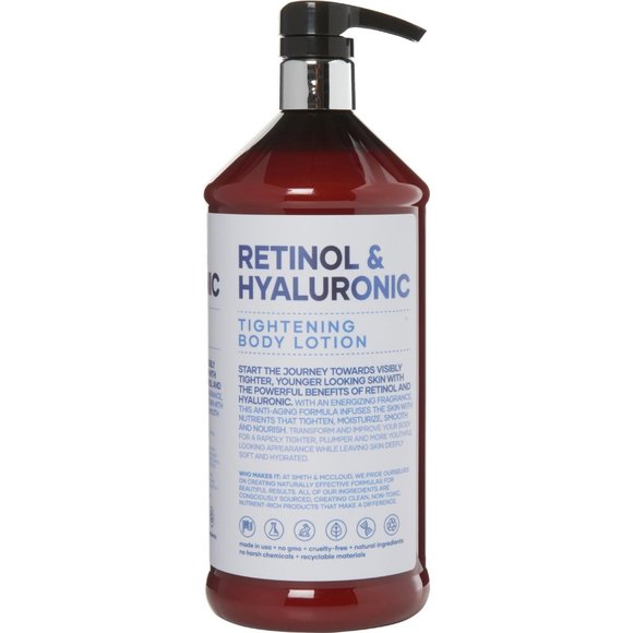 Smith & McCloud Bath & Body Rare Retinol Hyaluronic Tightening Body